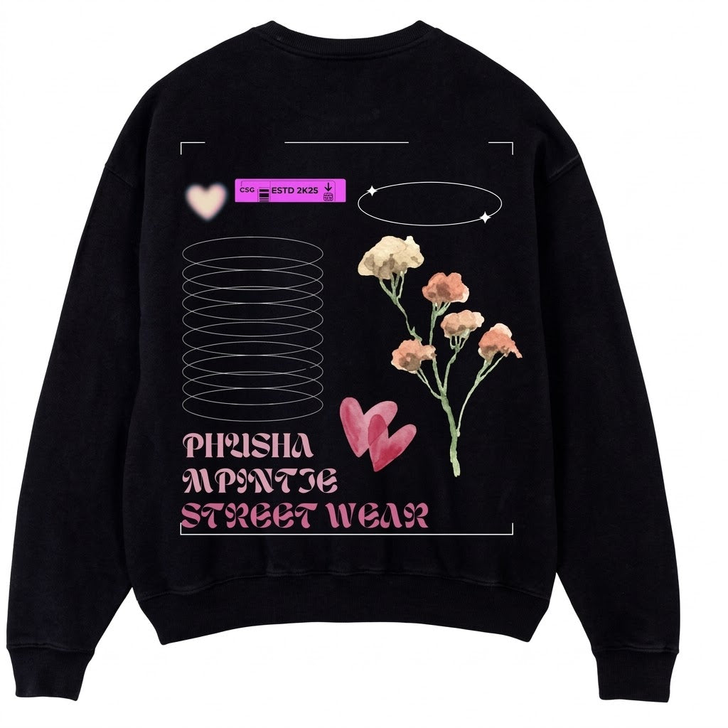 Phusha Mpintje five Rose Sweater