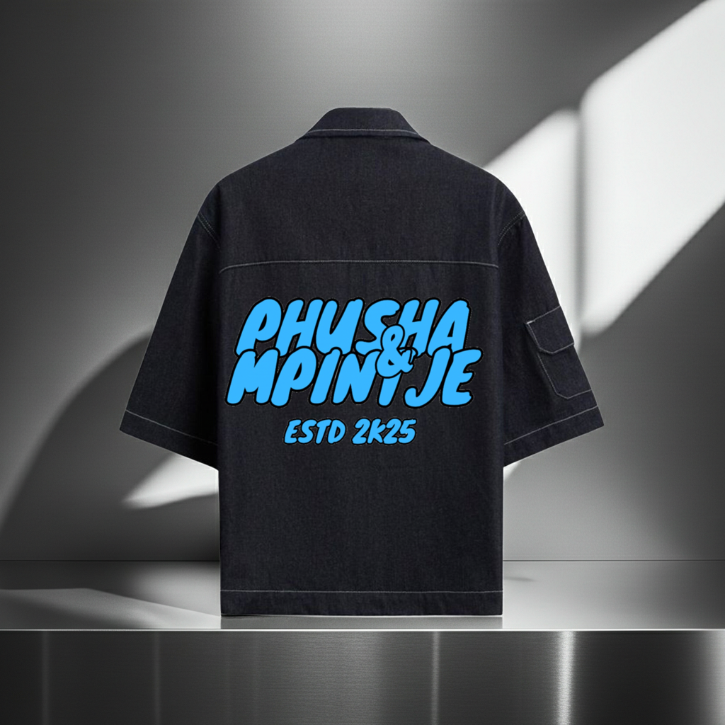 Blue Pusha Mpintje Shirt