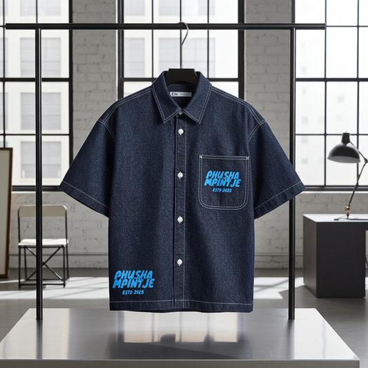 Blue Pusha Mpintje Shirt