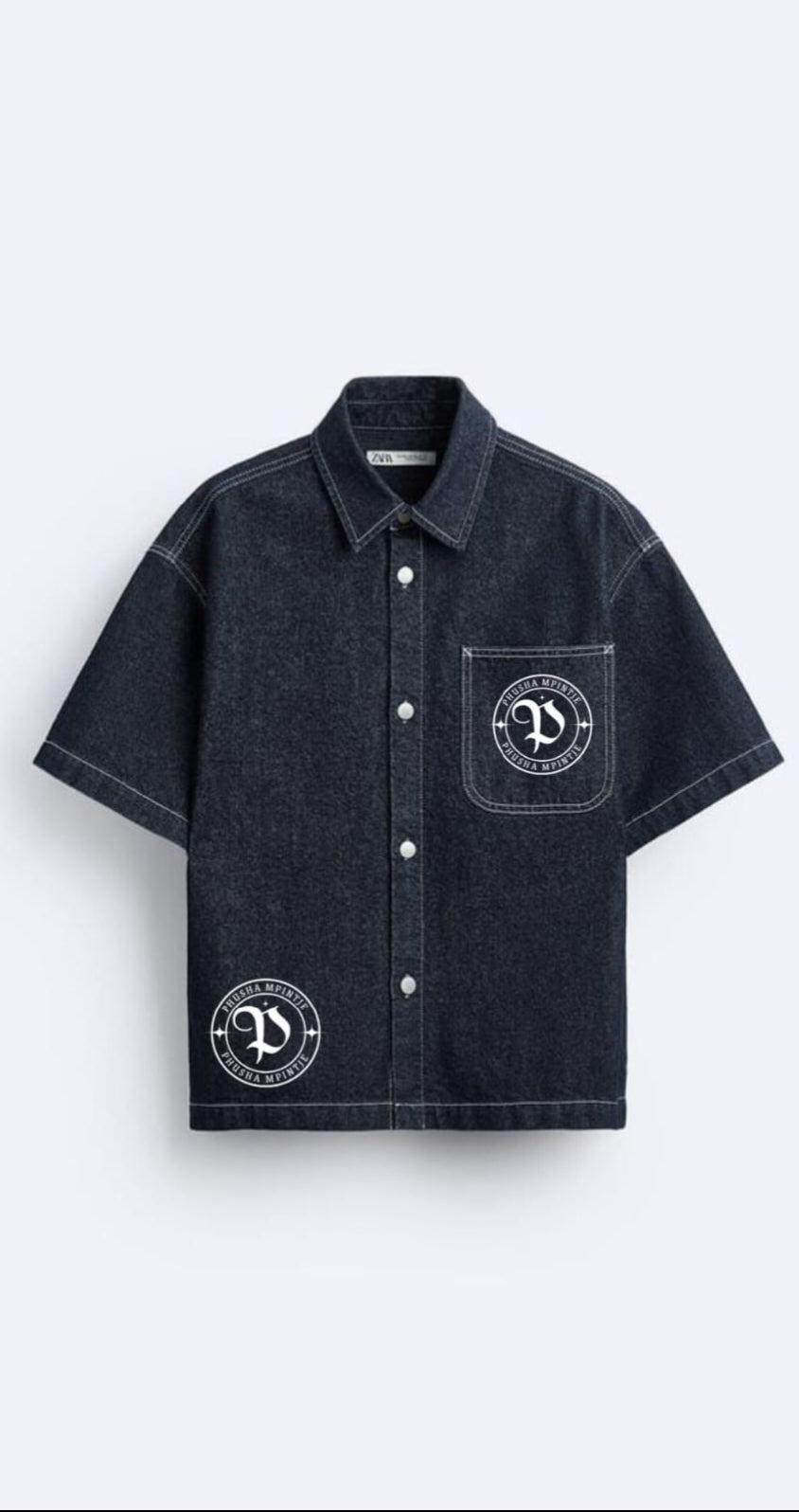 Pusha Mpintje Denim Shirt